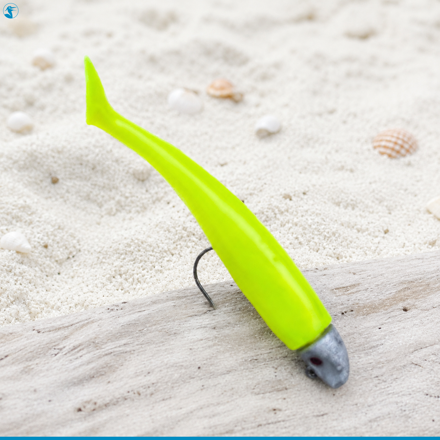 Al Gags Lures Soft Plastic Whip-It Fish 1.5oz (1 1/2oz)