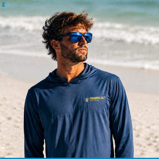 Panhandle Salt Shirt Performance Hooded The Common Pompano