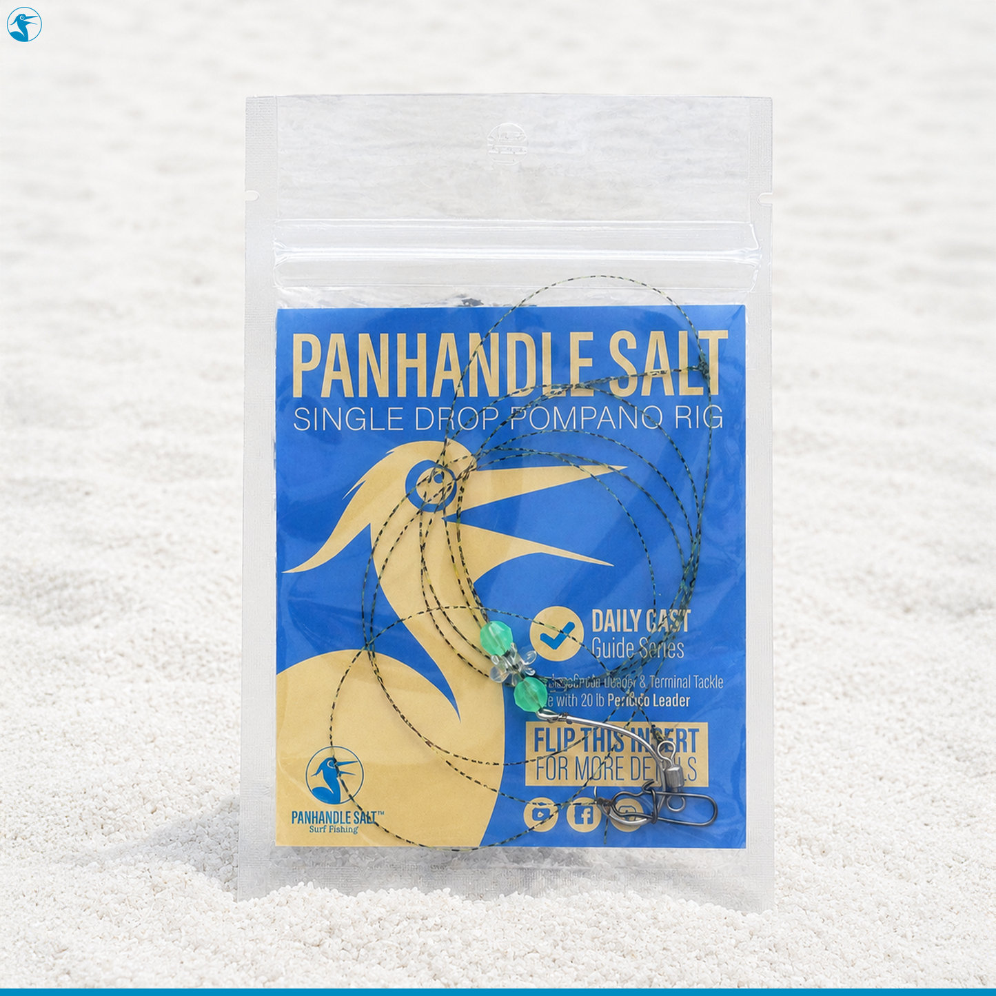 Panhandle Salt Pompano Rig Daily Cast Single Drop