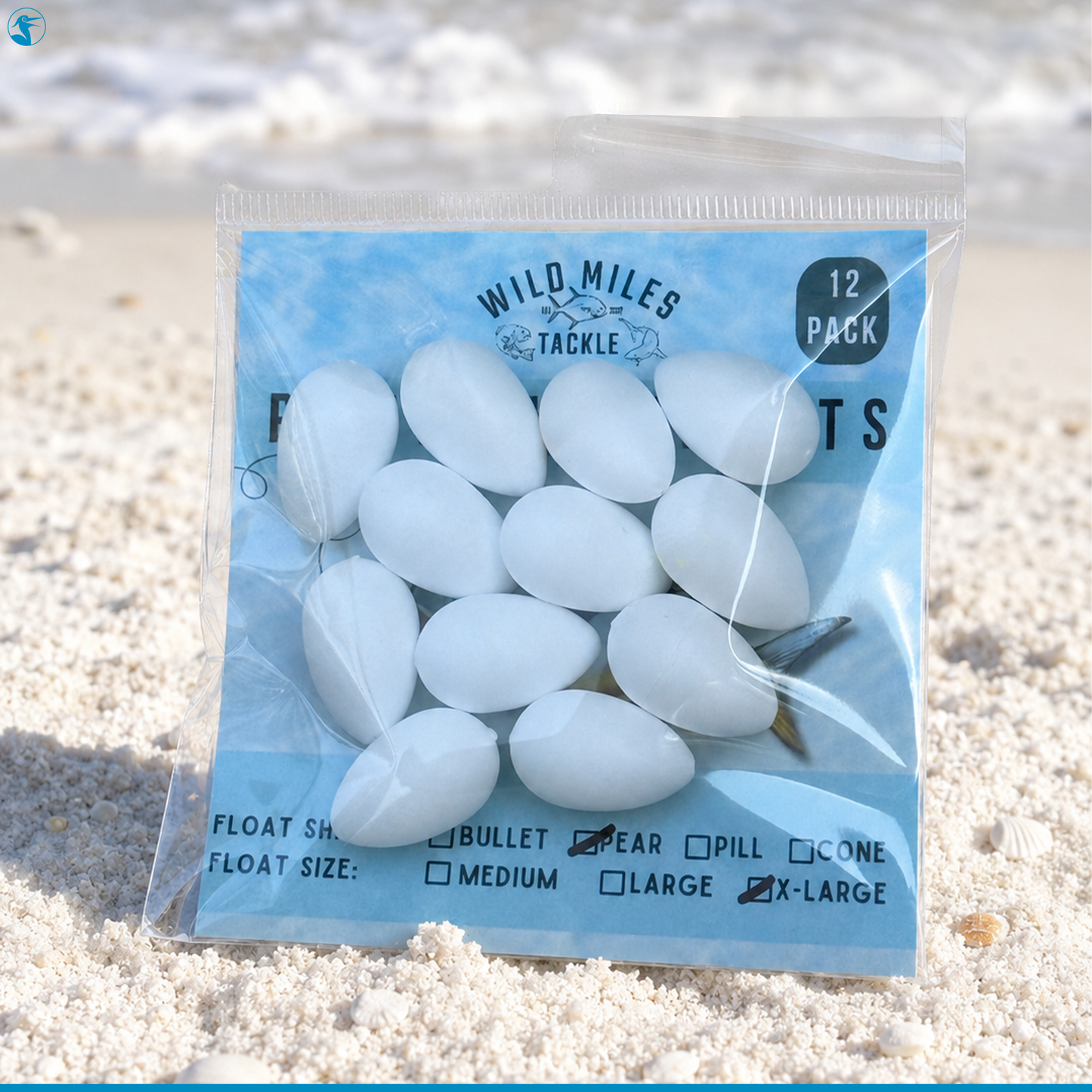 Wild Miles Float Pack Extra Large Pear Pompano Float