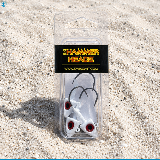 Big Hammer Jig Head Hammer Head 0.187oz (3/16oz) 2/0L