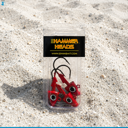 Big Hammer Jig Head Hammer Head 0.375oz (3/8oz) 2/0