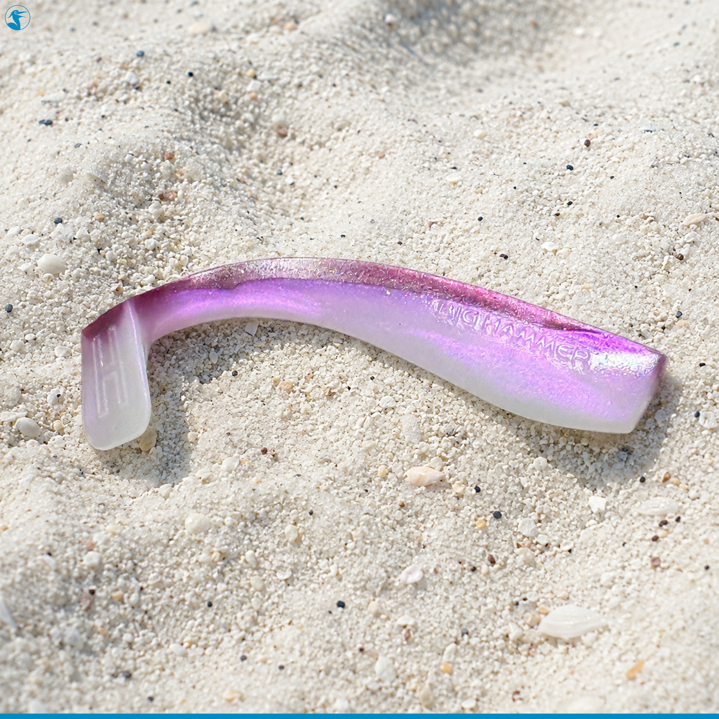 Big Hammer Lure Hand-Poured Soft Plastic Swimbait 5.5" (5 1/2")