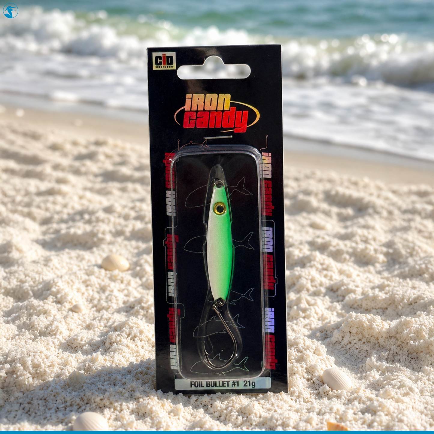 CID Lure Iron Candy Foil Bullet 0.75oz (3/4oz)