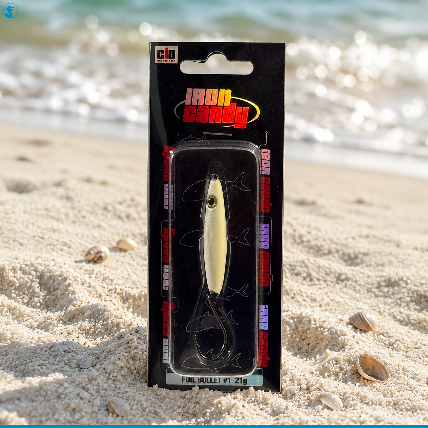 CID Lure Iron Candy Foil Bullet 0.75oz (3/4oz)