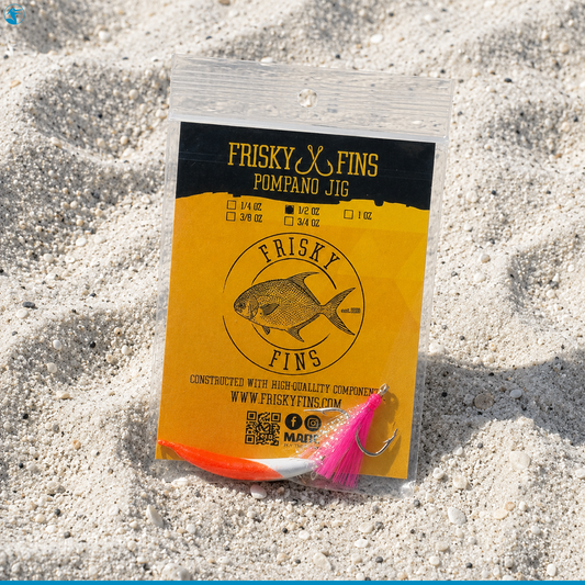 Frisky Fins Pompano Jigs 0.5oz (1/2oz)