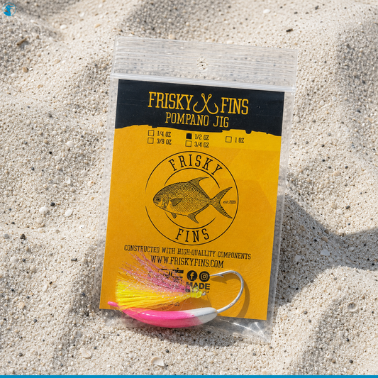 Frisky Fins Pompano Jigs 0.5oz (1/2oz)