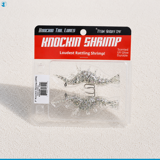 Knockin Tail Lures Soft Plastic Knockin Shrimp 0.25oz (1/4oz)