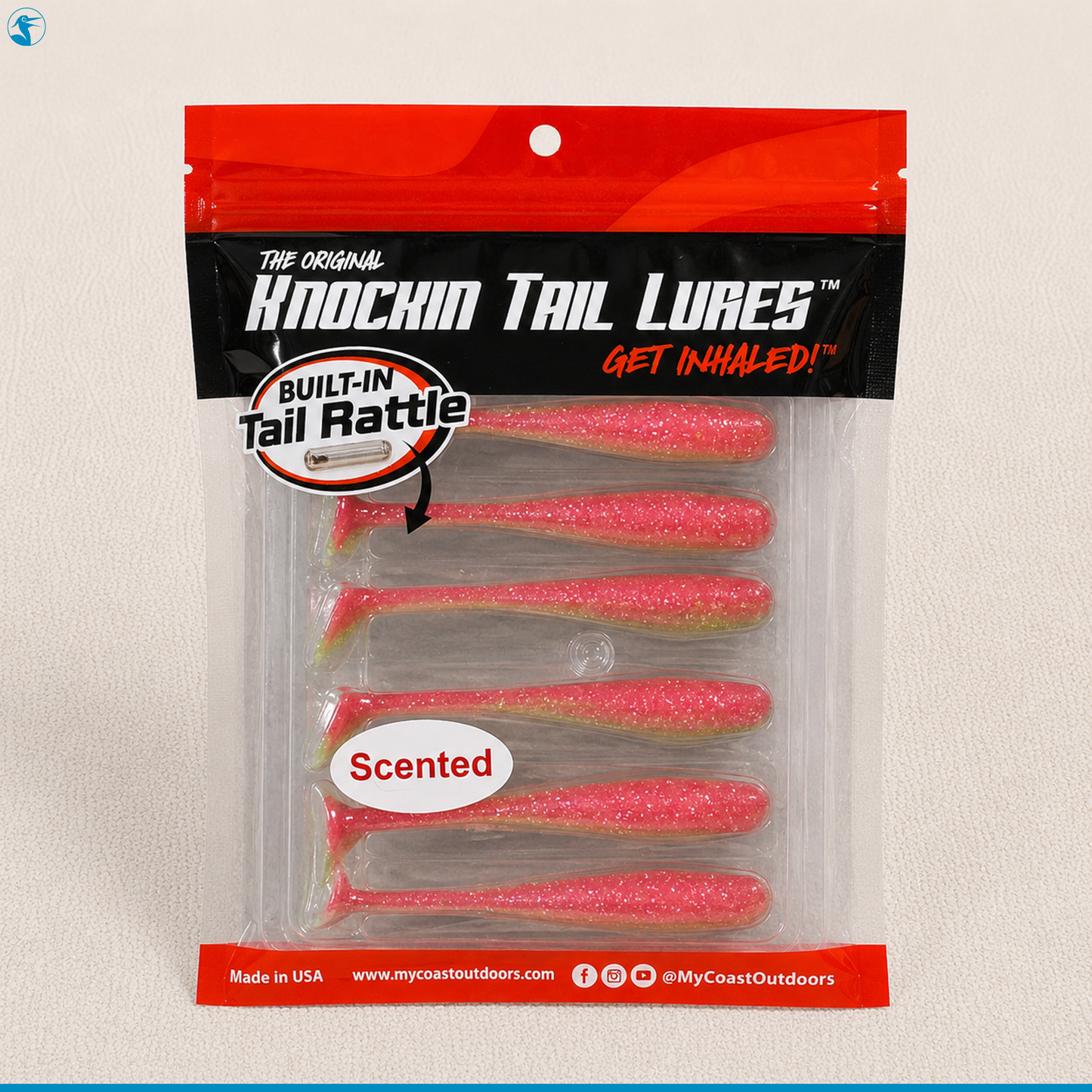 Knockin Tail Lures Soft Plastic Knockin Tail 3.25" (3 1/4")
