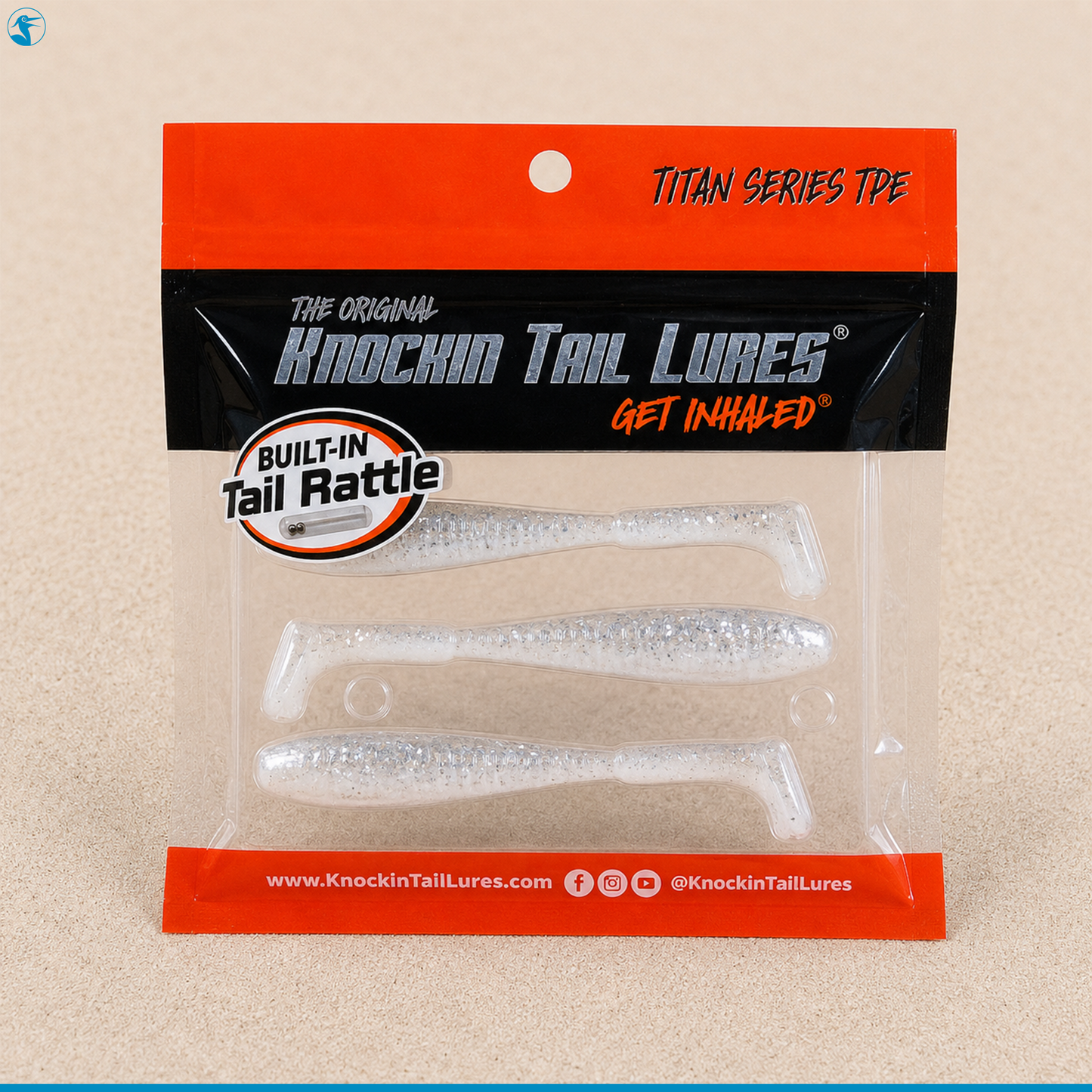 Knockin Tail Lures Soft Plastic Knockin Tail 4"