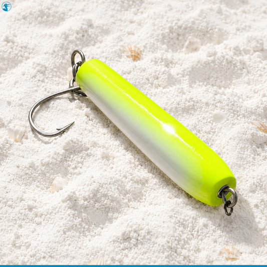 Outcast Lures Lure Yellow Star C-Dar Dodger 0.75oz (3/4oz)