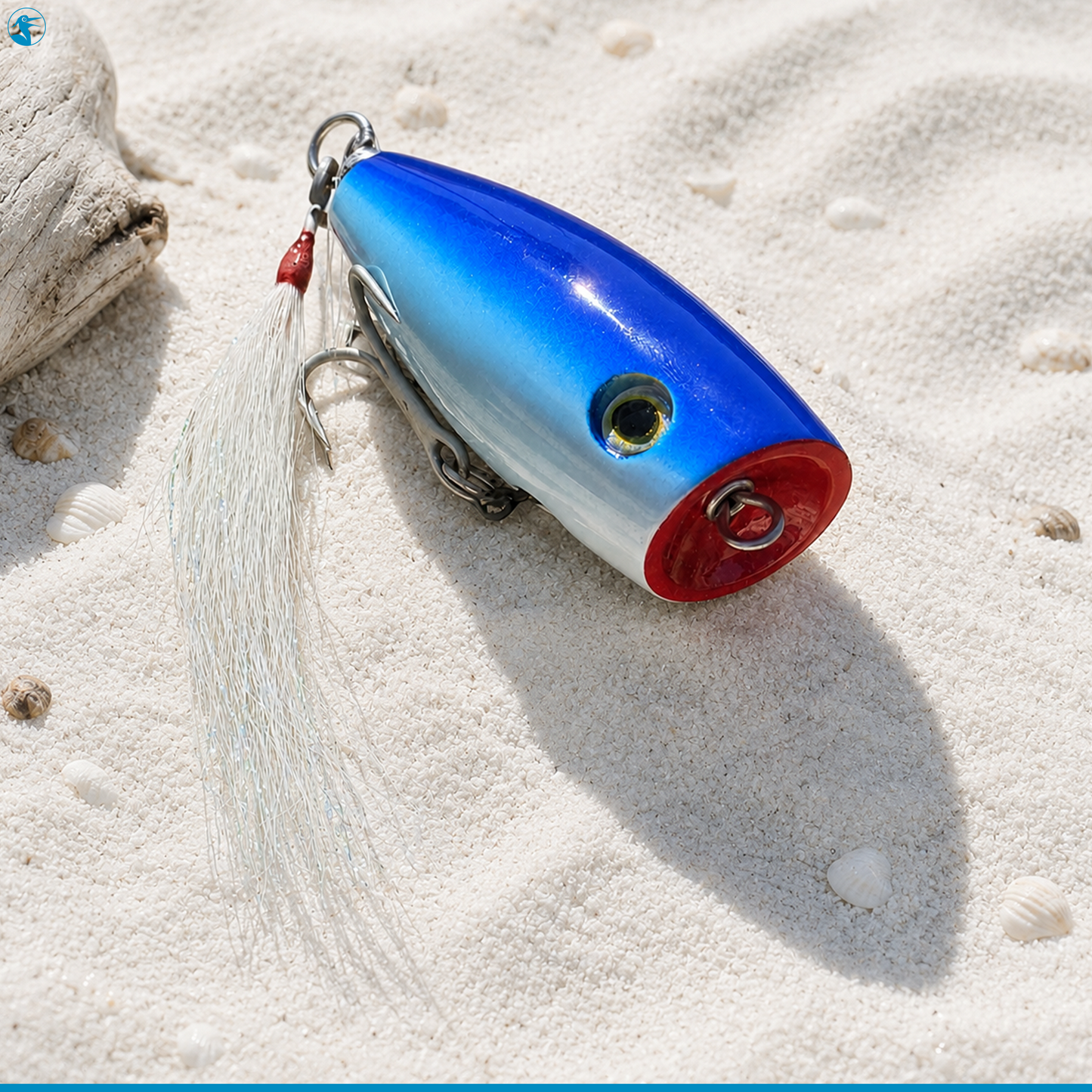 Outcast Lures Lure Yellow Star C-Wee Poppa 0.75oz (3/4oz)