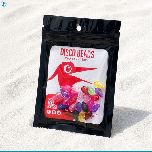 Panhandle Salt Disco Beads Coquina Pack 6mm