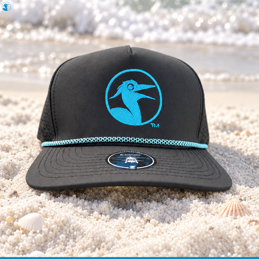 Panhandle Salt Hat Curve Bill with Rope