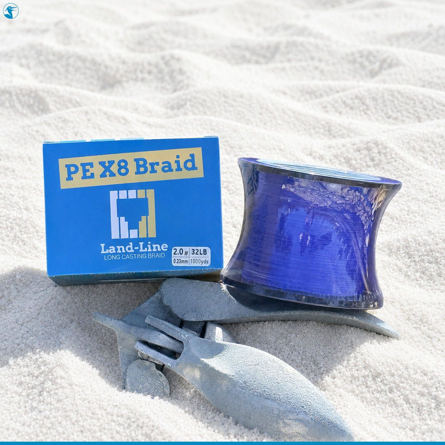 Panhandle Salt Land-Line Braid PE X8 Blue