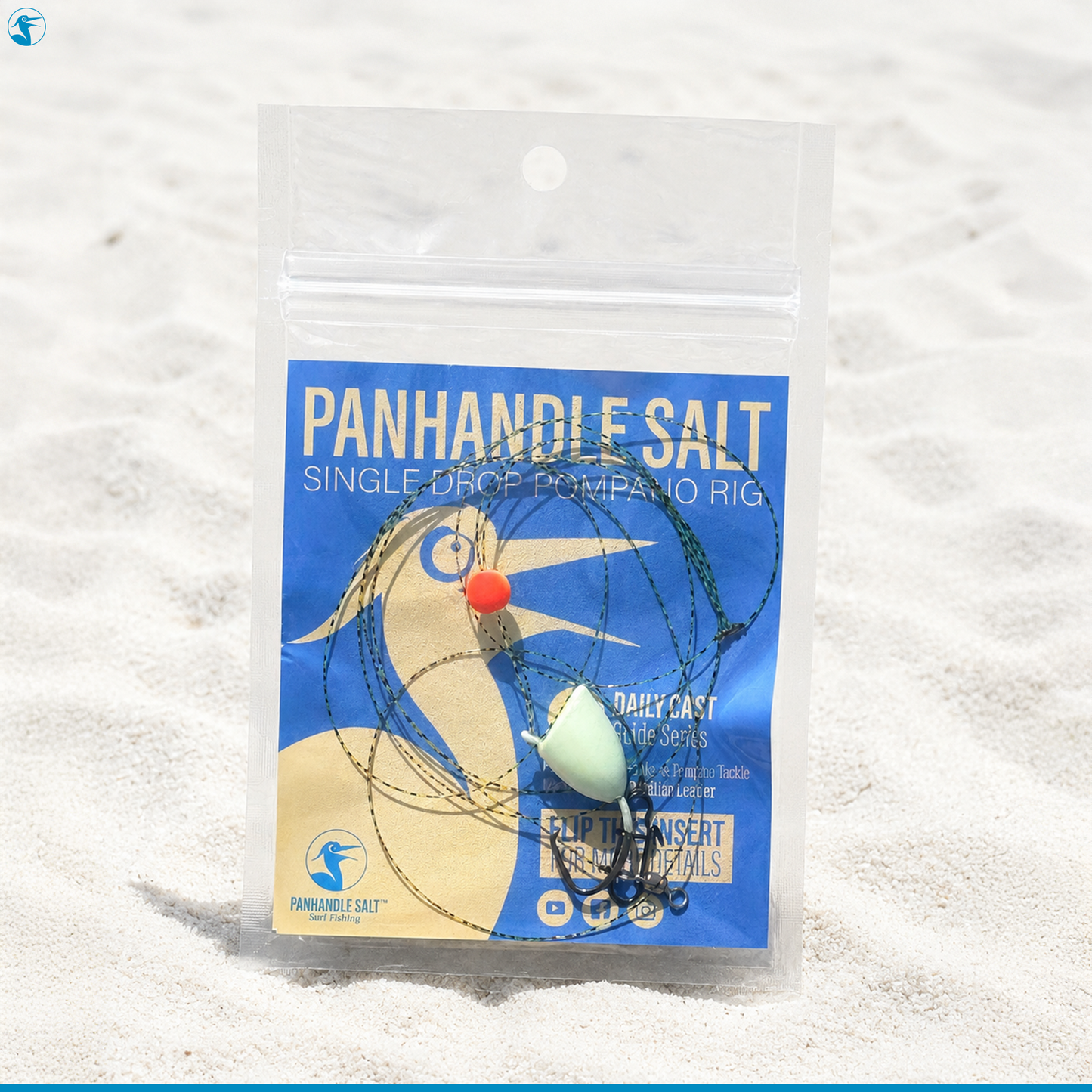 Panhandle Salt Pompano Rig Daily Cast Single Drop