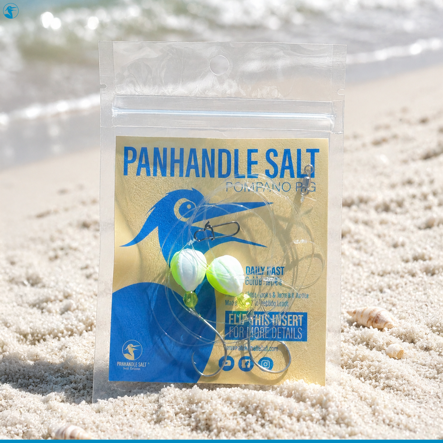 Panhandle Salt Pompano Rig Daily Cast Double Drop