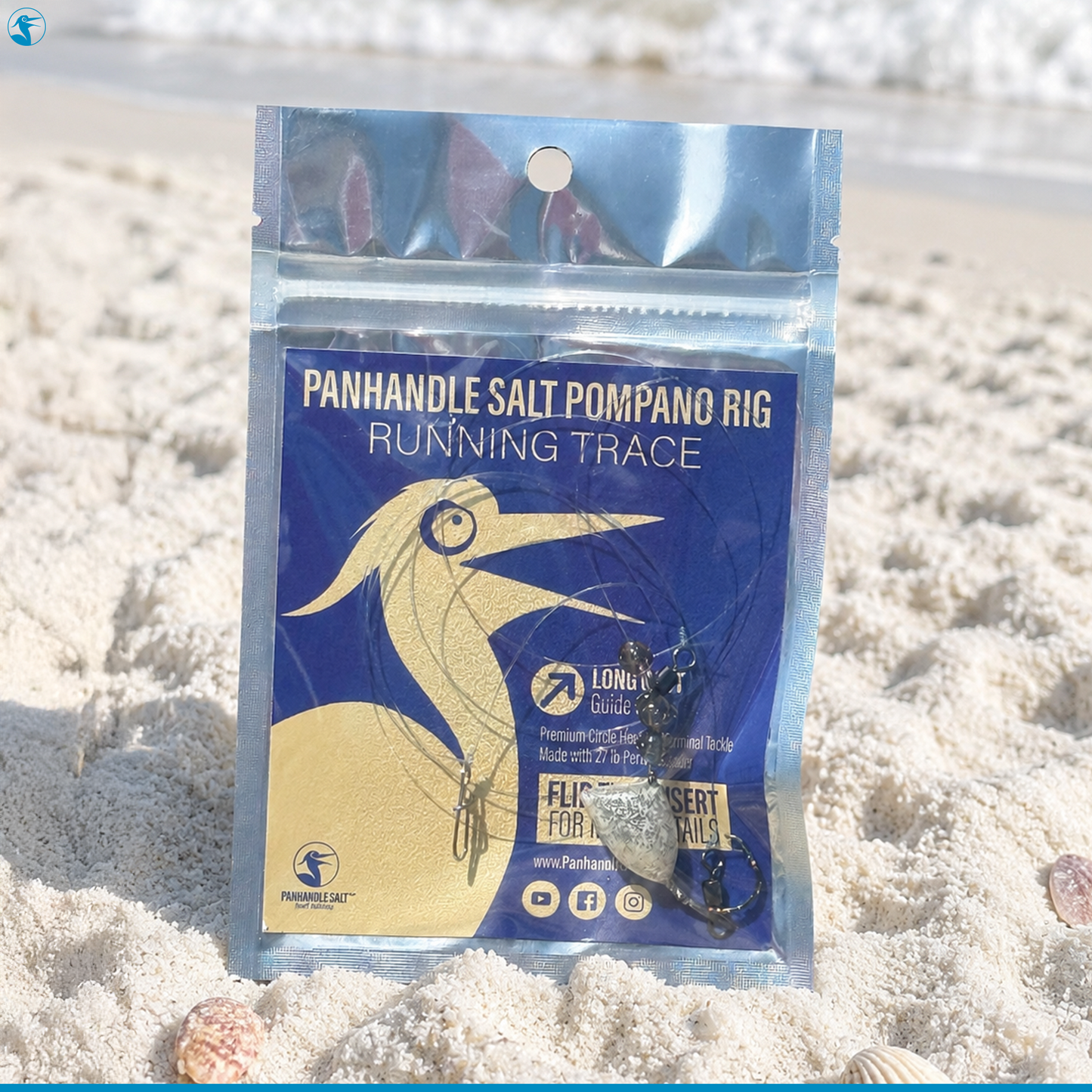 Panhandle Salt Pompano Rig Running Trace