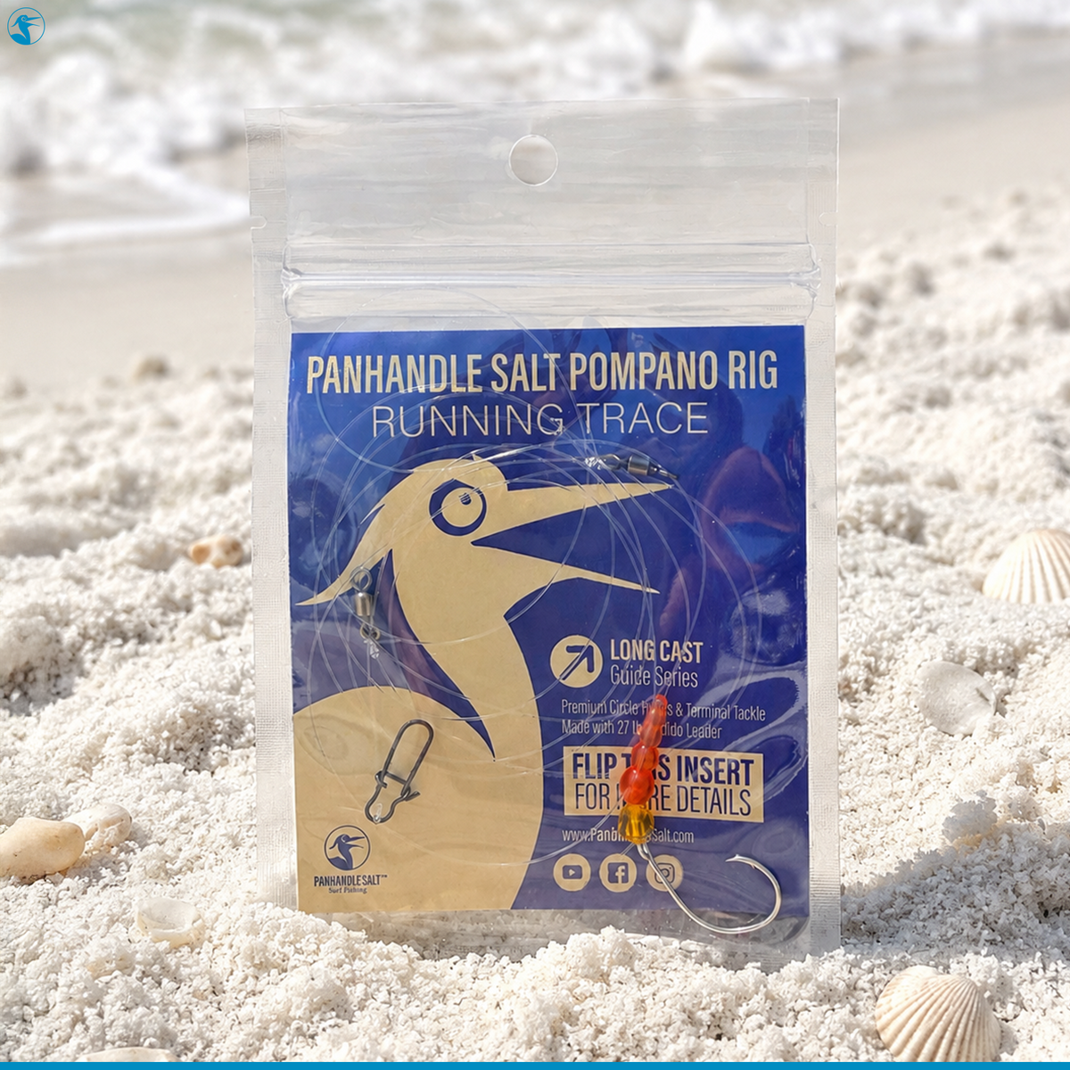 Panhandle Salt Pompano Rig Running Trace