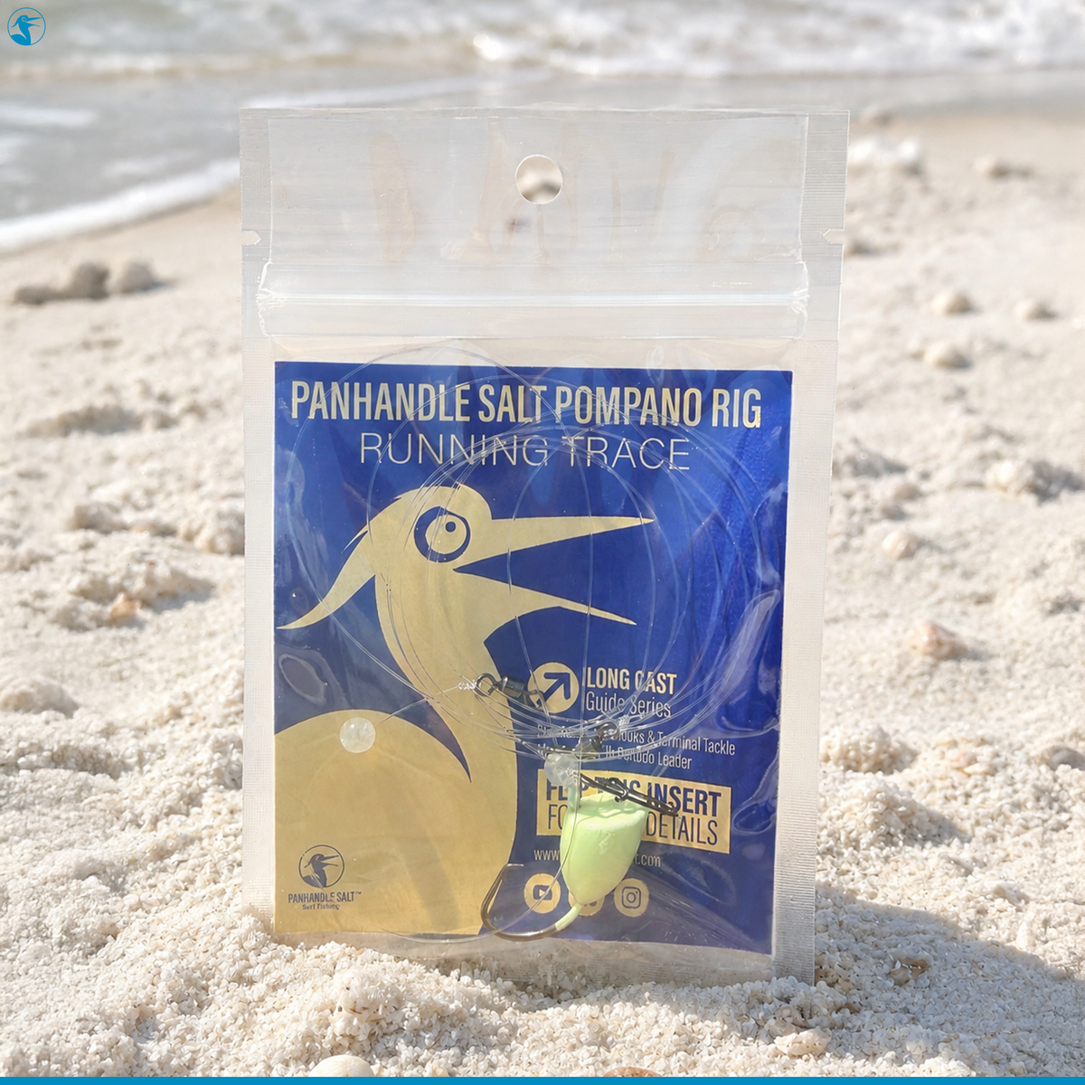 Panhandle Salt Pompano Rig Running Trace