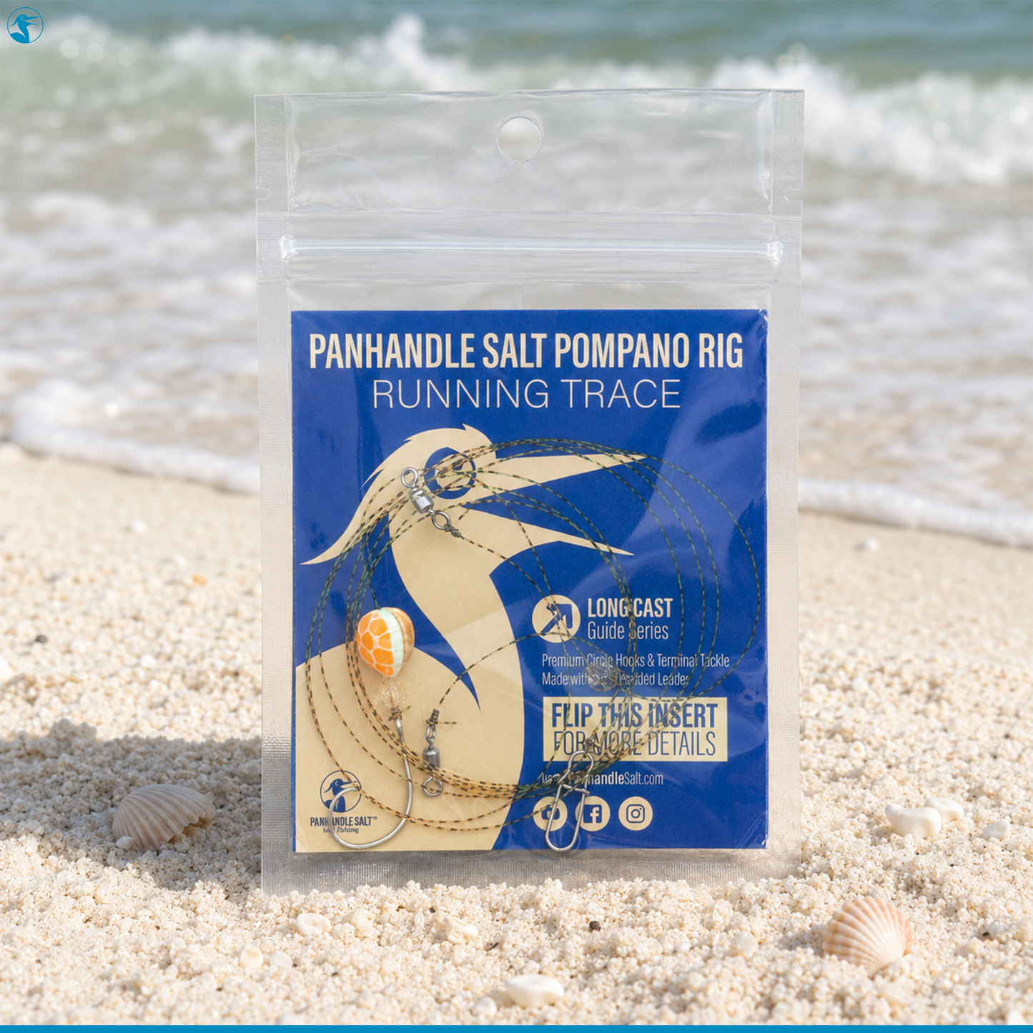 Panhandle Salt Pompano Rig Running Trace