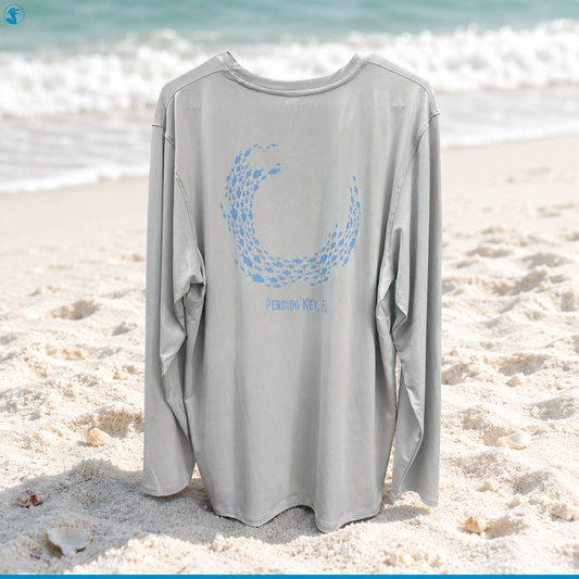 Panhandle Salt Shirt Performance School of Pompano