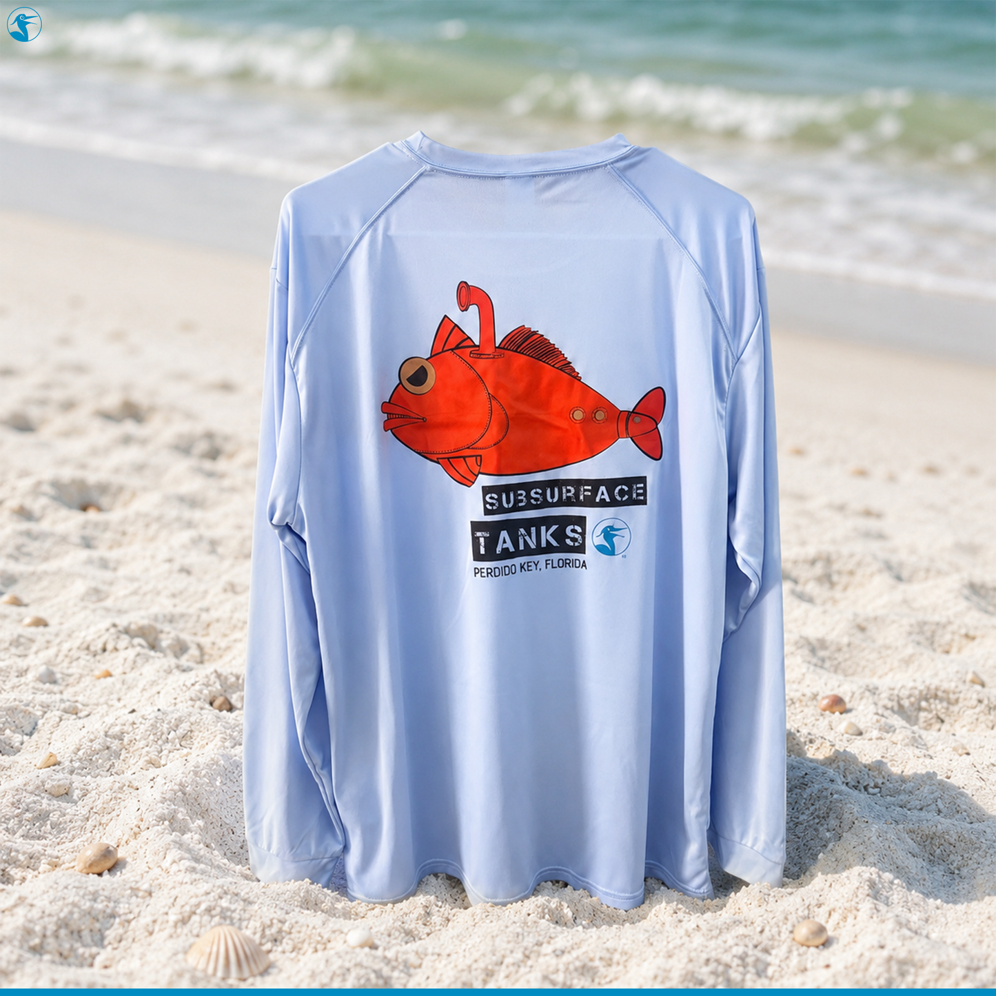 Panhandle Salt Shirt Performance Tank Subsurface