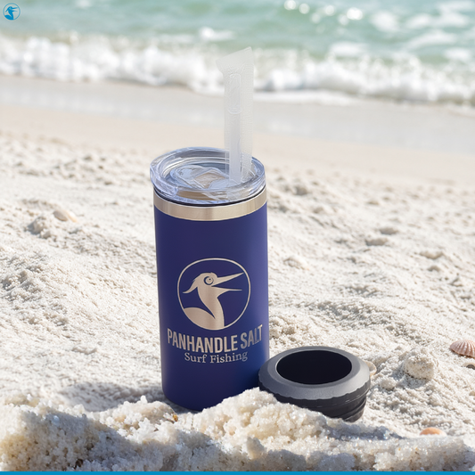 Panhandle Salt Tumbler 20 oz with Lid and Straw