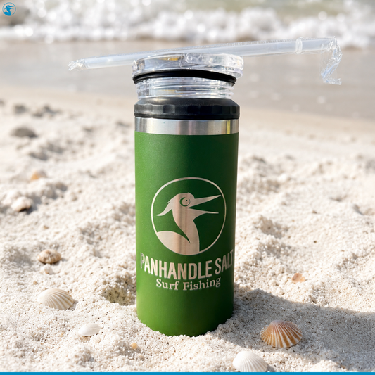 Panhandle Salt Tumbler 16oz with Lid and Straw