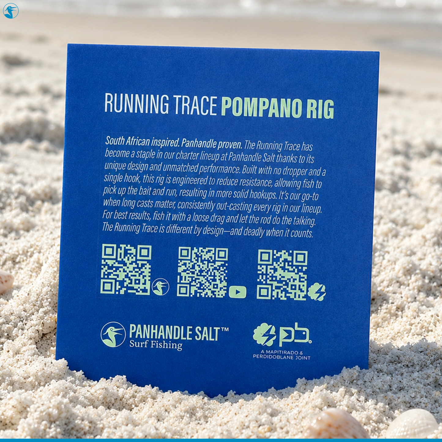 Panhandle Salt Pompano Rig Running Trace