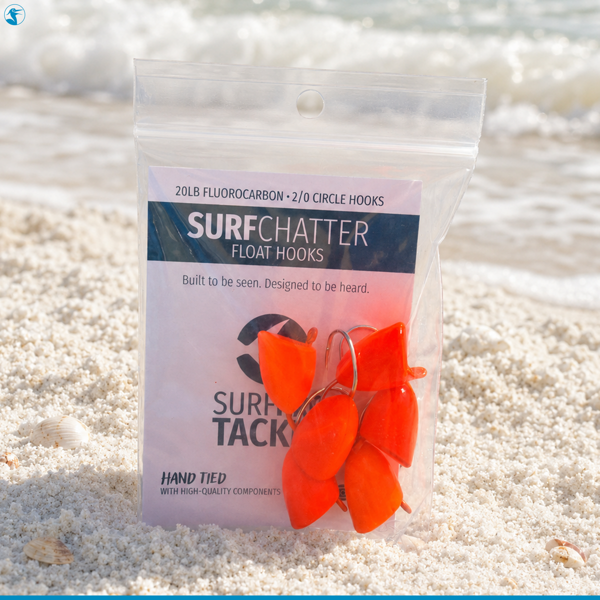 SurfPro Float Pack Surf Chatter Float Hooks