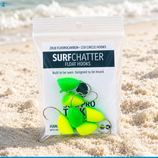 SurfPro Float Pack Surf Chatter Float Hooks