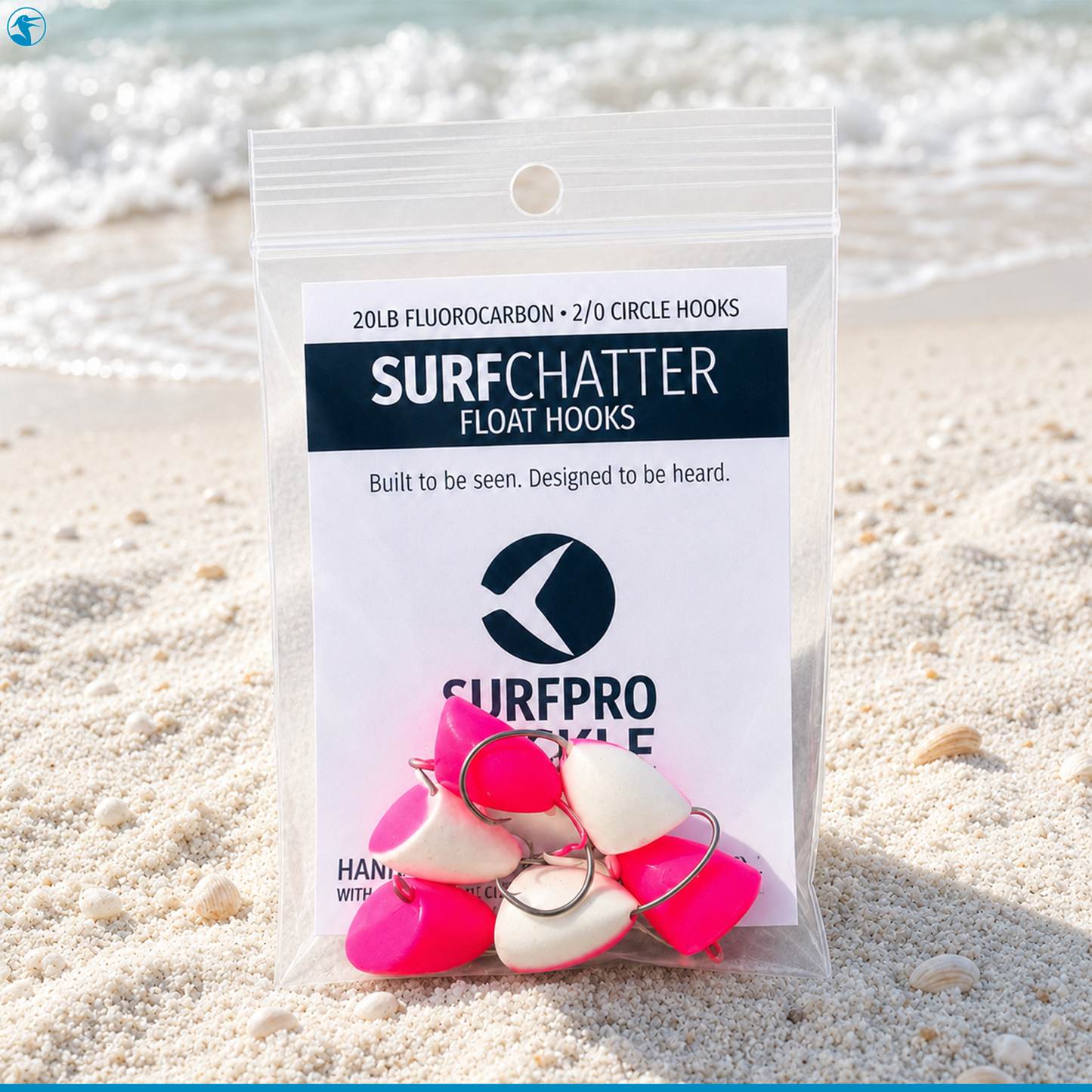 SurfPro Float Pack Surf Chatter Float Hooks