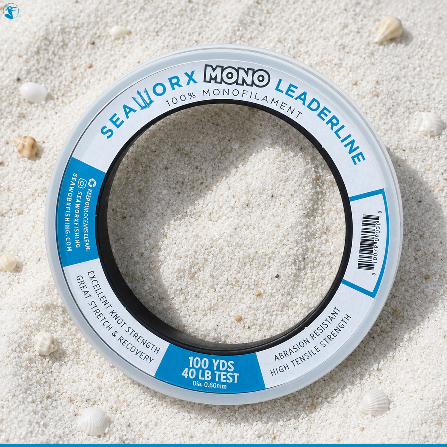 Sea Worx Leaderline Mono 100yds
