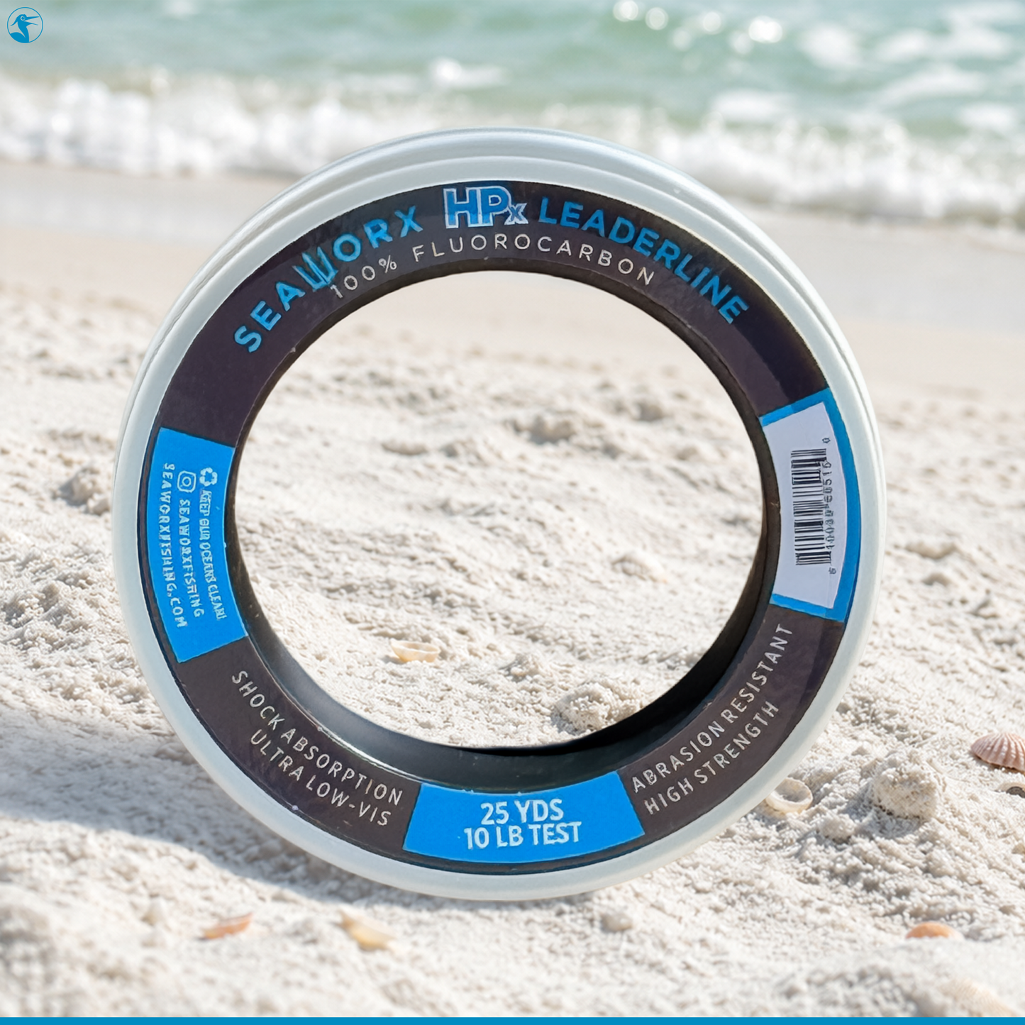 Sea Worx Leaderline Fluorocarbon 25yds