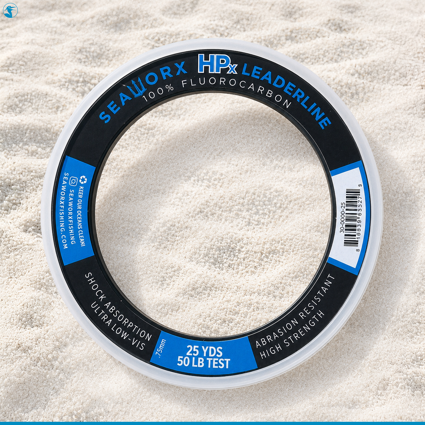 Sea Worx Leaderline Fluorocarbon 25yds