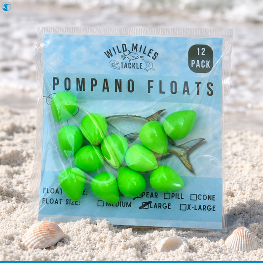 Wild Miles Floats Pack Large Pear Pompano Floats